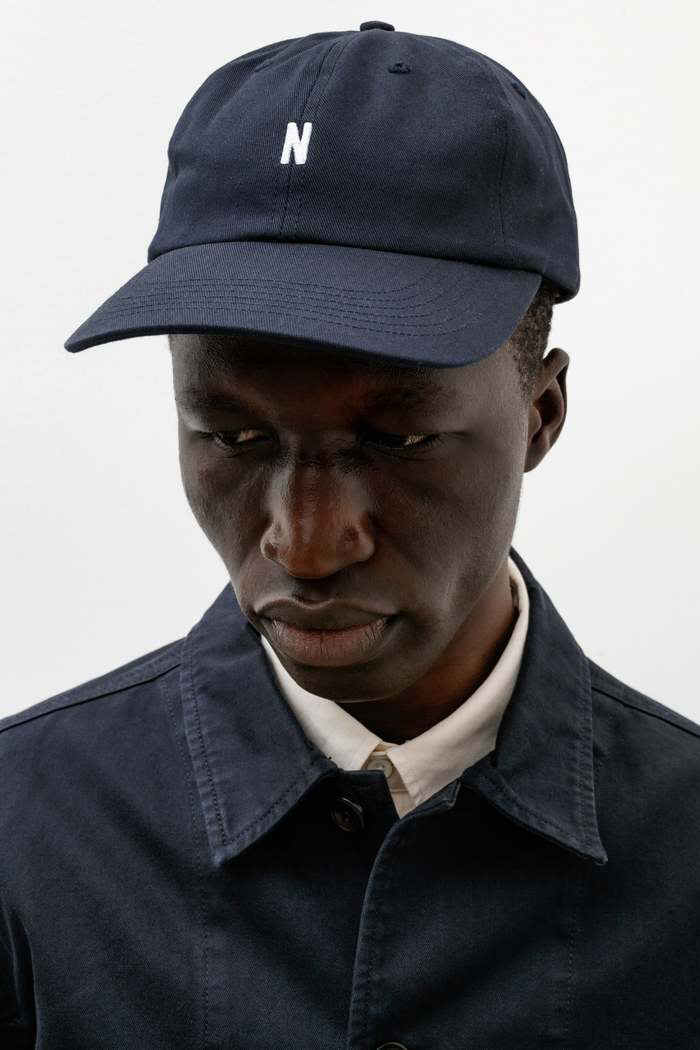 Twill Sports Cap - Dark Navy