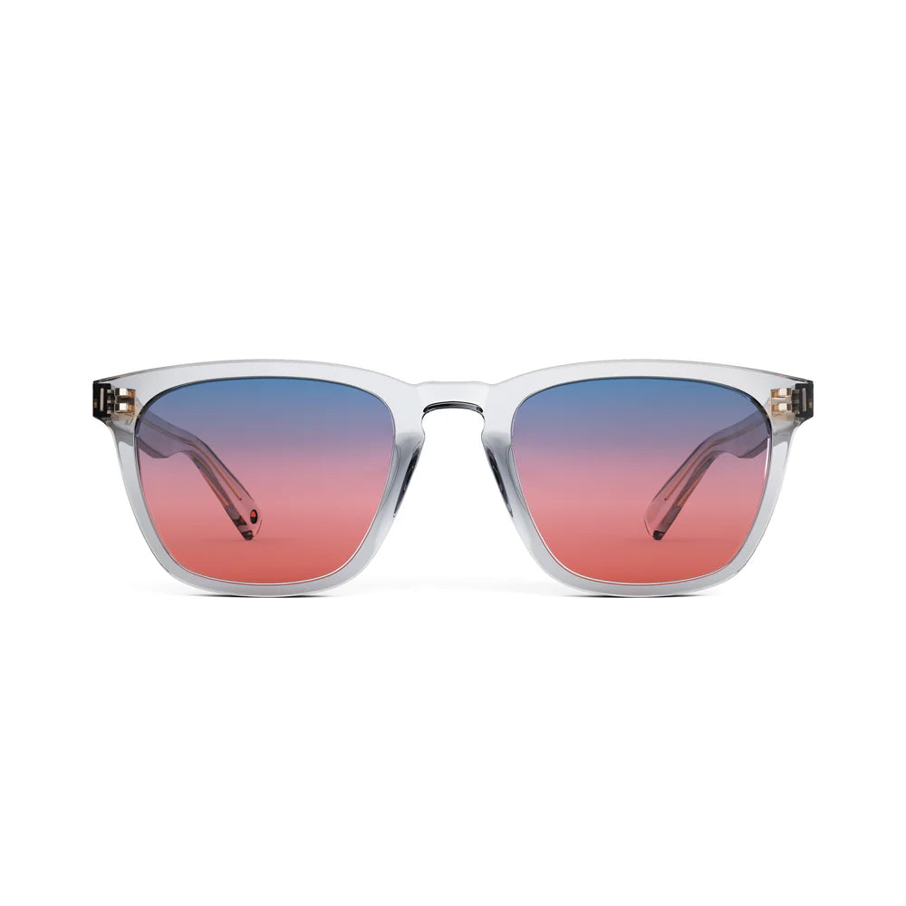 Weston Grey Crystal Sunglasses & Boulevard Lens