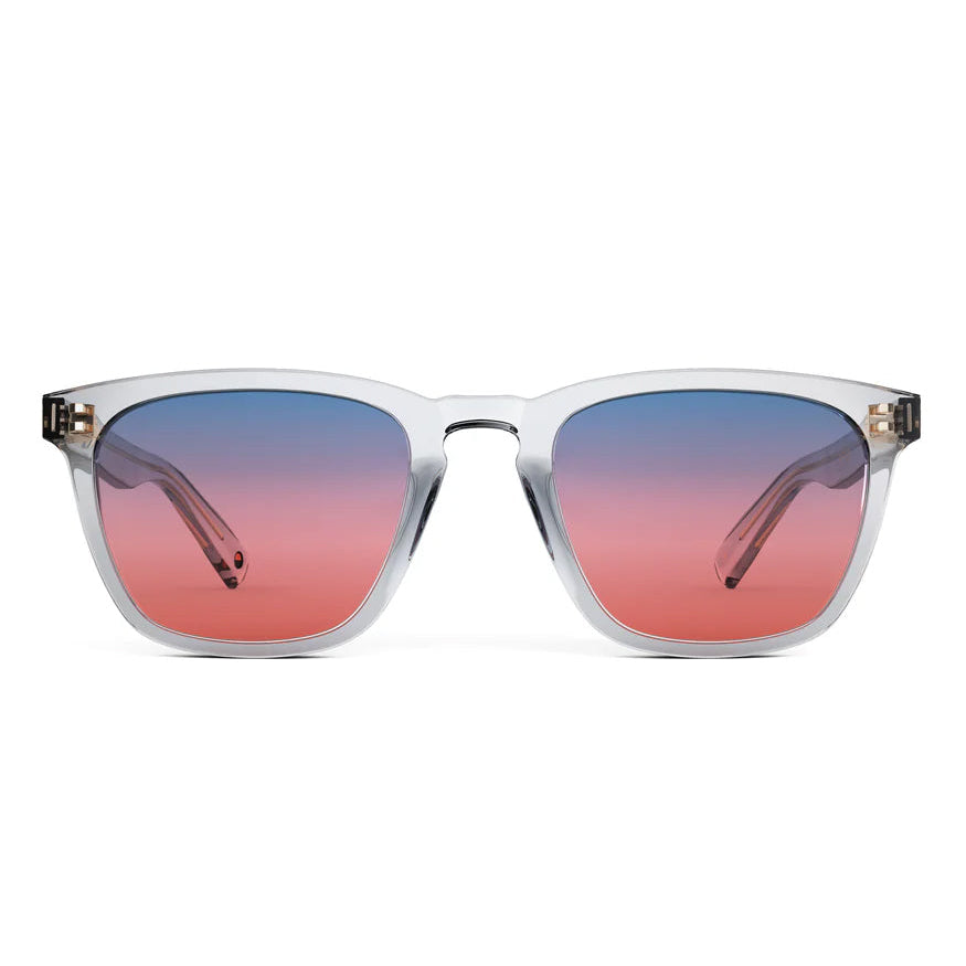 Weston Grey Crystal Sunglasses & Boulevard Lens