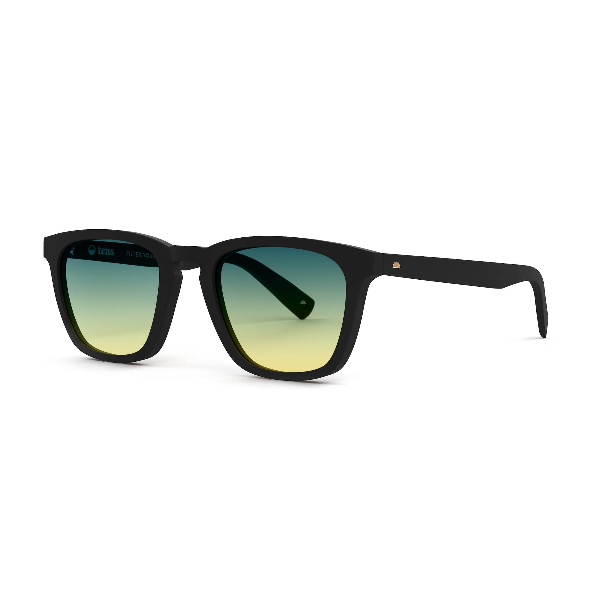 Weston Matte Black Sunglasses & Tropic High Lens