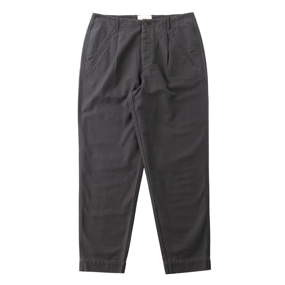 Assembly Pant - Charcoal Brown Slub