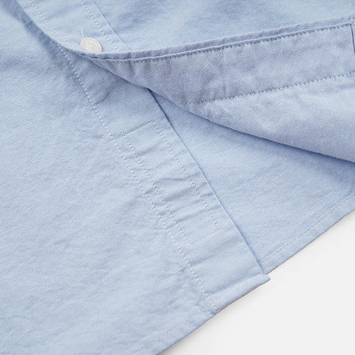 1920s Chambray Work Shirt - Blue