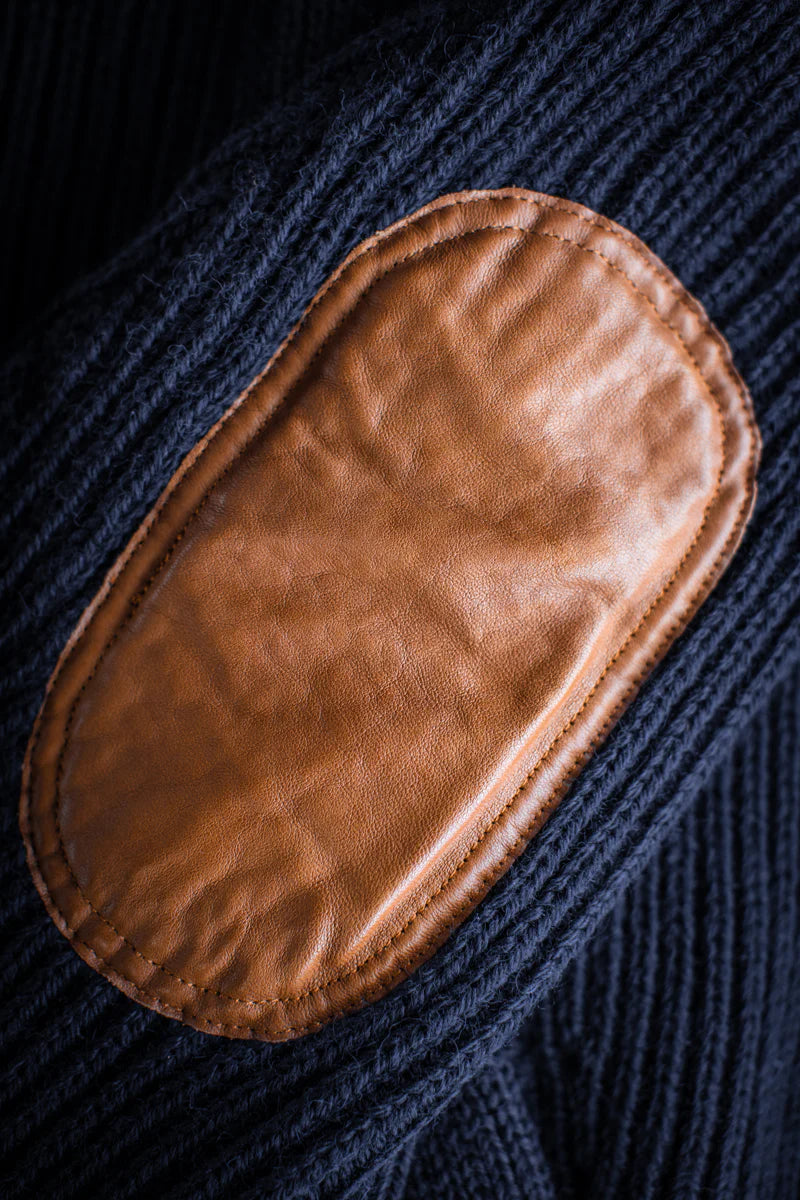 Pioneer British Wool Cardigan - Navy