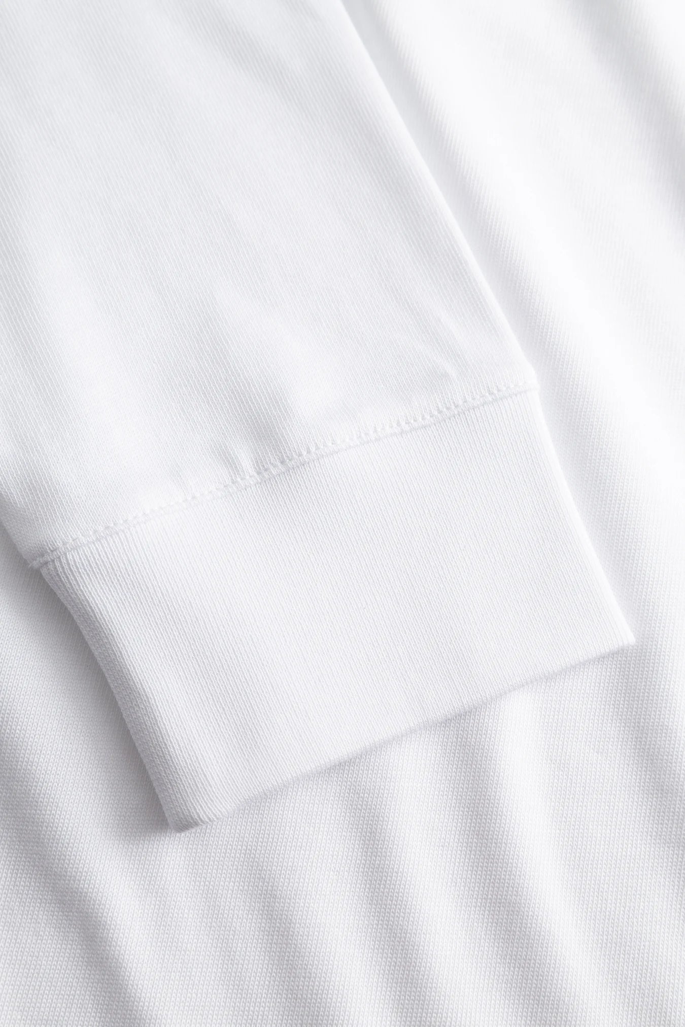 Loften Nautical Stripe Print Heavy LS T-Shirt - White