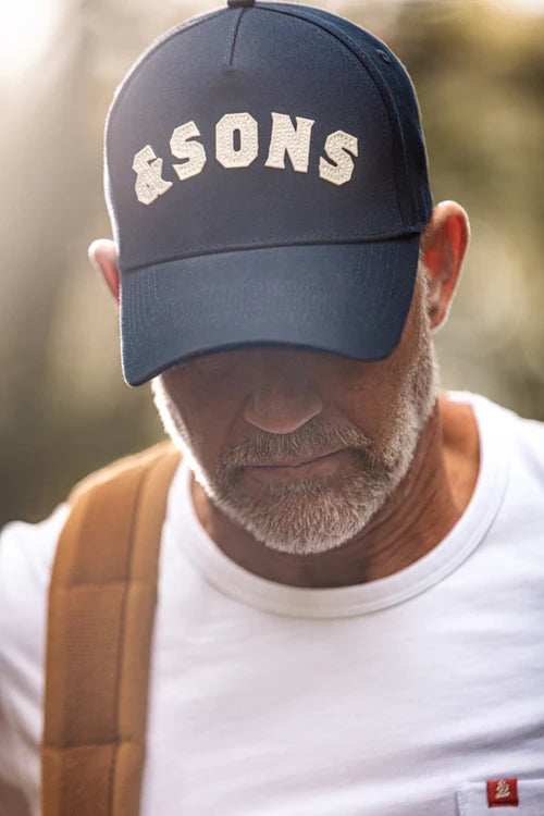 &SONS Baseball Cap - Navy