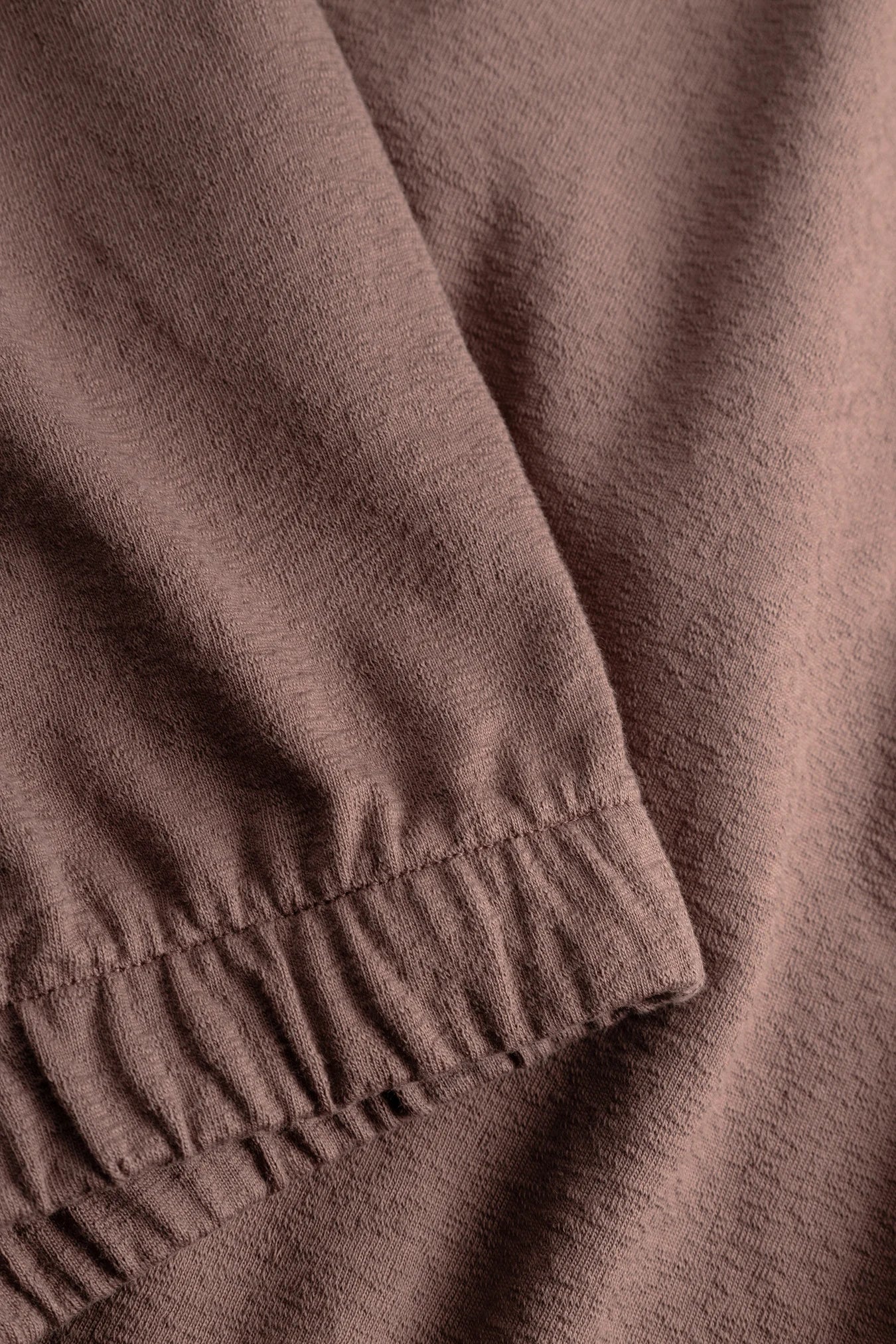 Sylane Relaxed Light Pile Jersey Polo - Peppercorn