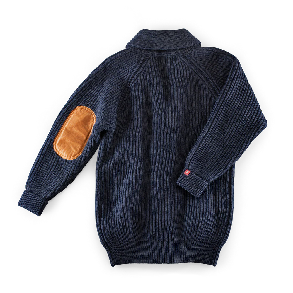 Pioneer British Wool Cardigan - Navy