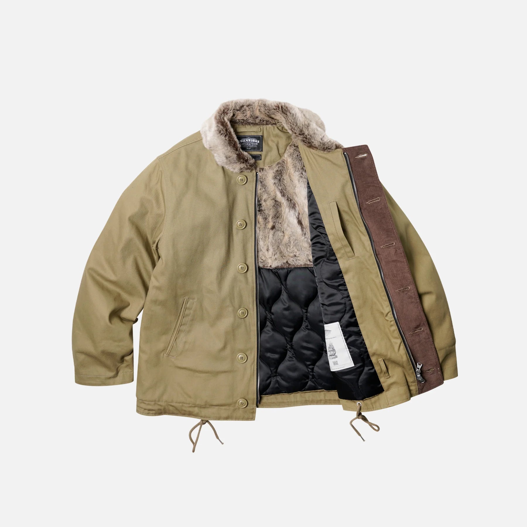 Edgar N-1 Deck Jacket - Beige