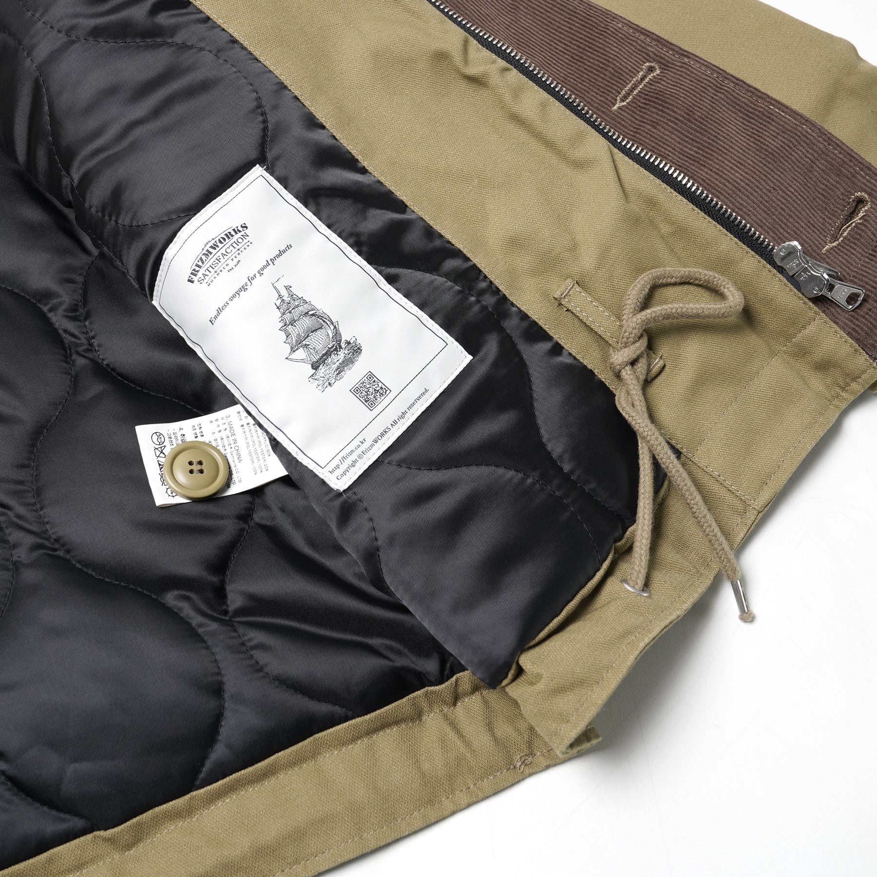 Edgar N-1 Deck Jacket - Beige