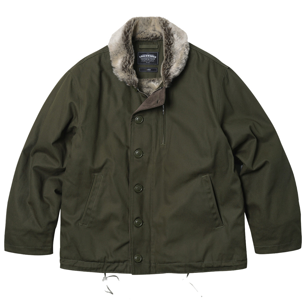 Edgar N-1 Deck Jacket - Olive