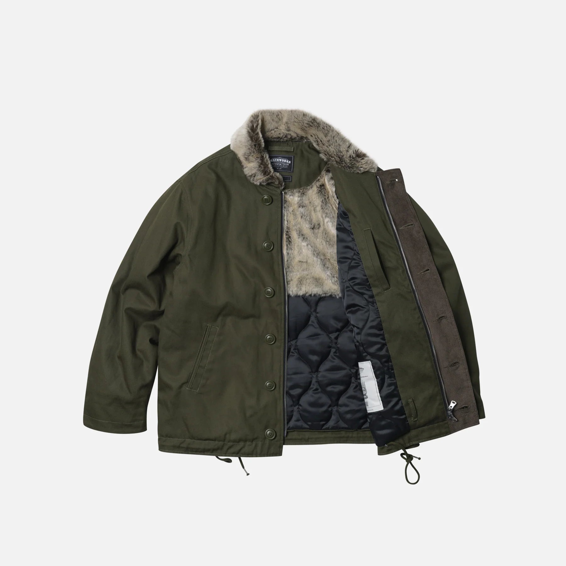 Edgar N-1 Deck Jacket - Olive