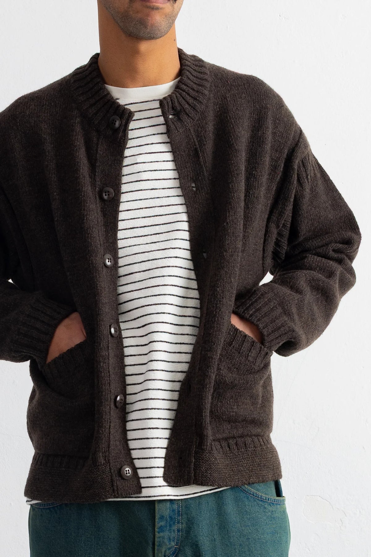 Knitted Jacket - Espresso