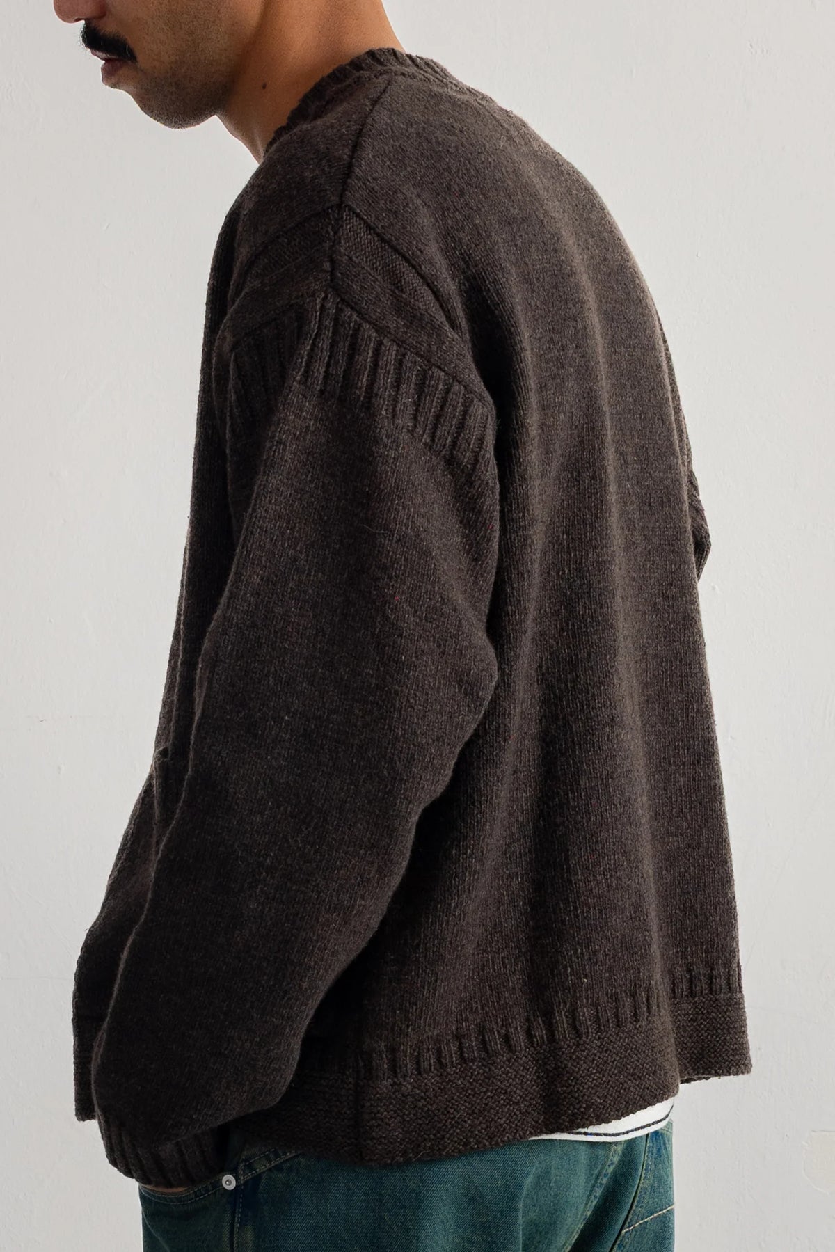 Knitted Jacket - Espresso