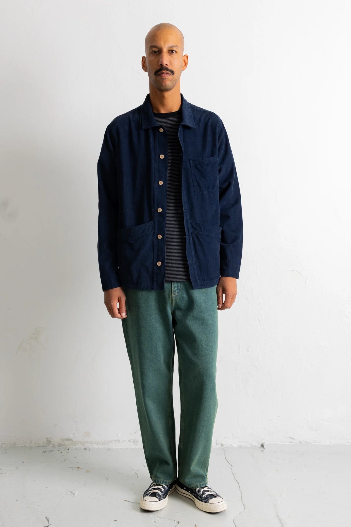 Meyer Shirt Jacket - Navy