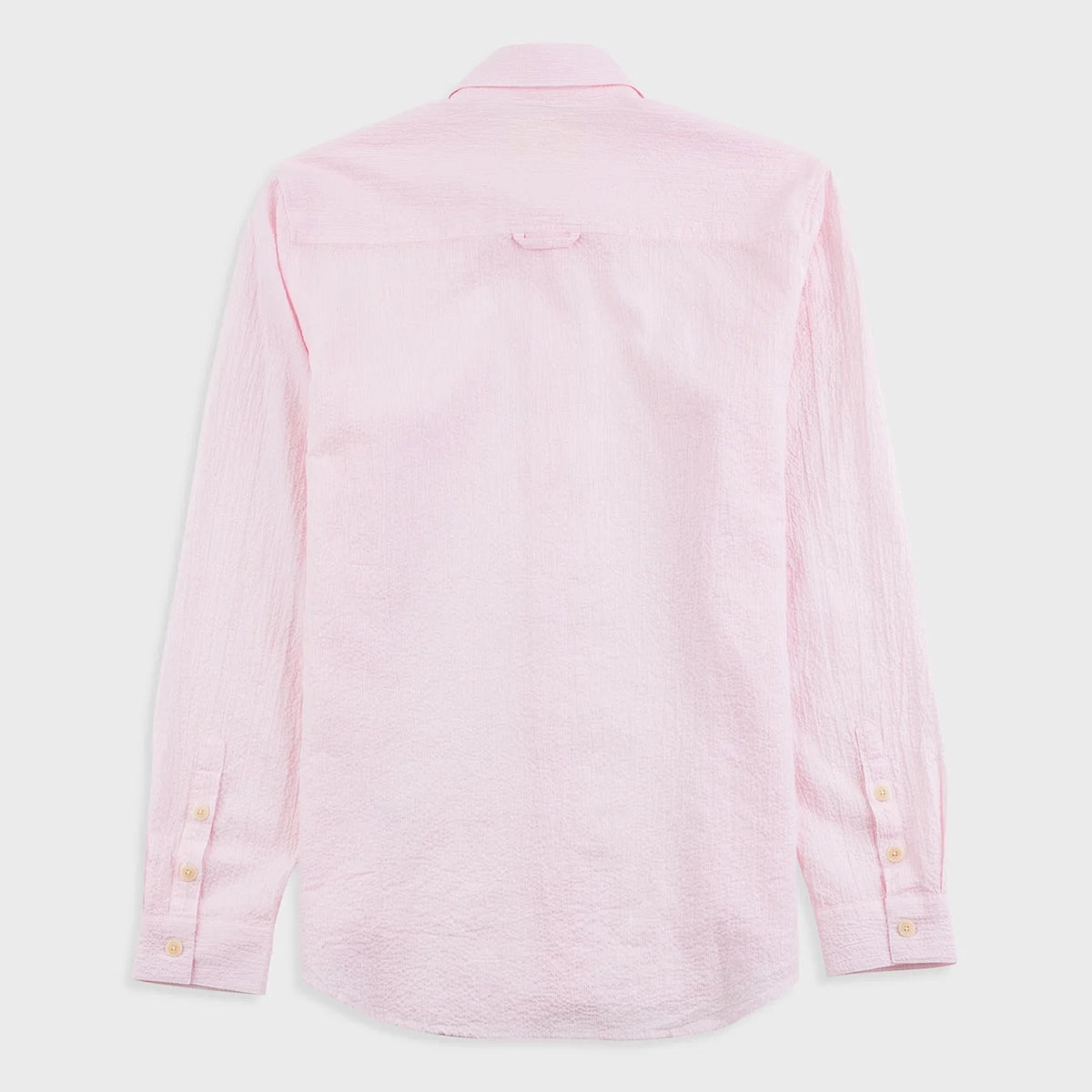 Relaxed Fit Shirt - Pink Fine Stripe
