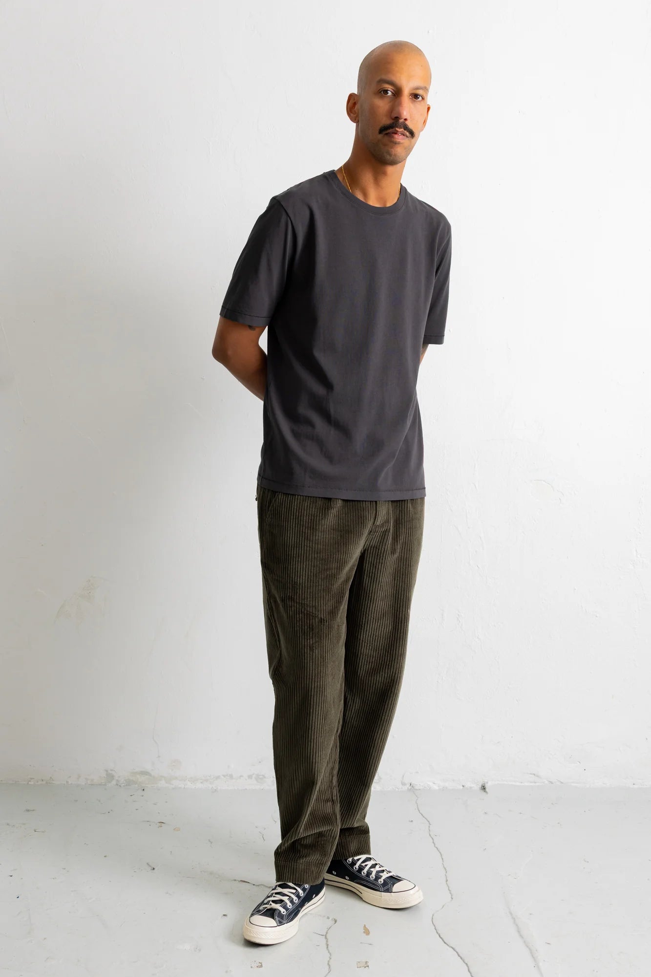 Signal Pant - Deep Sage Chunky Cord