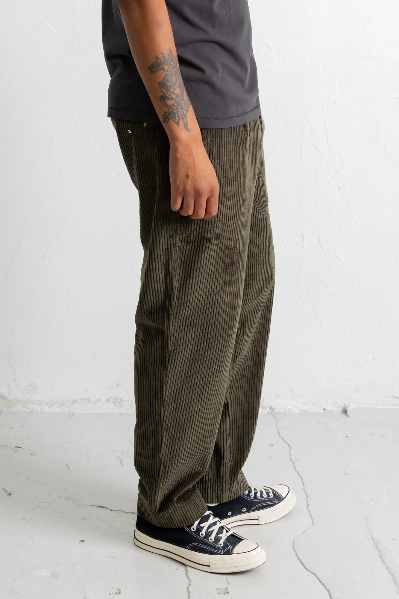 Signal Pant - Deep Sage Chunky Cord