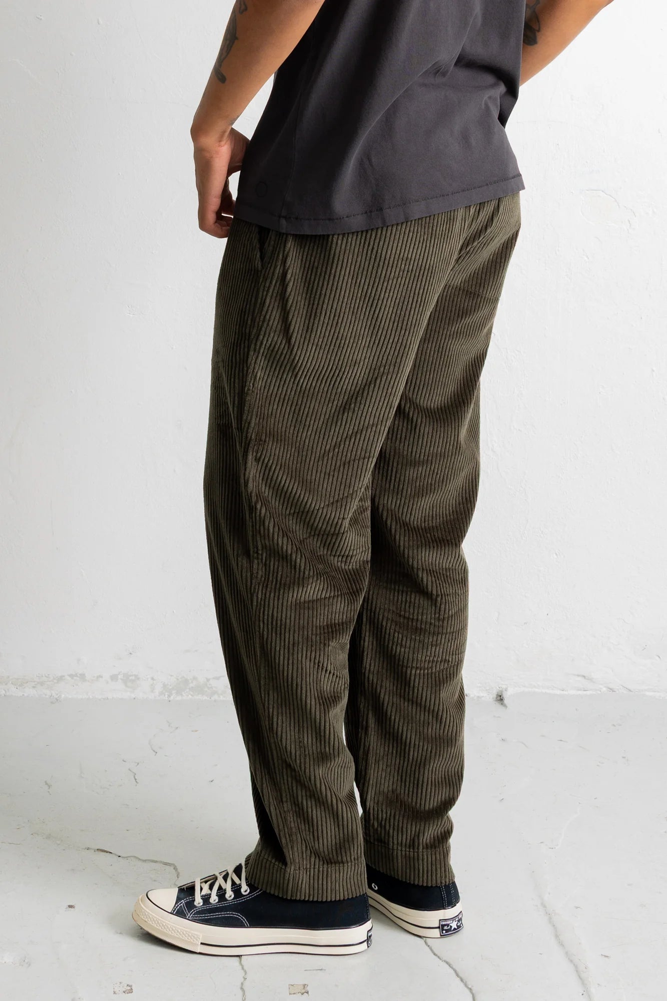 Signal Pant - Deep Sage Chunky Cord