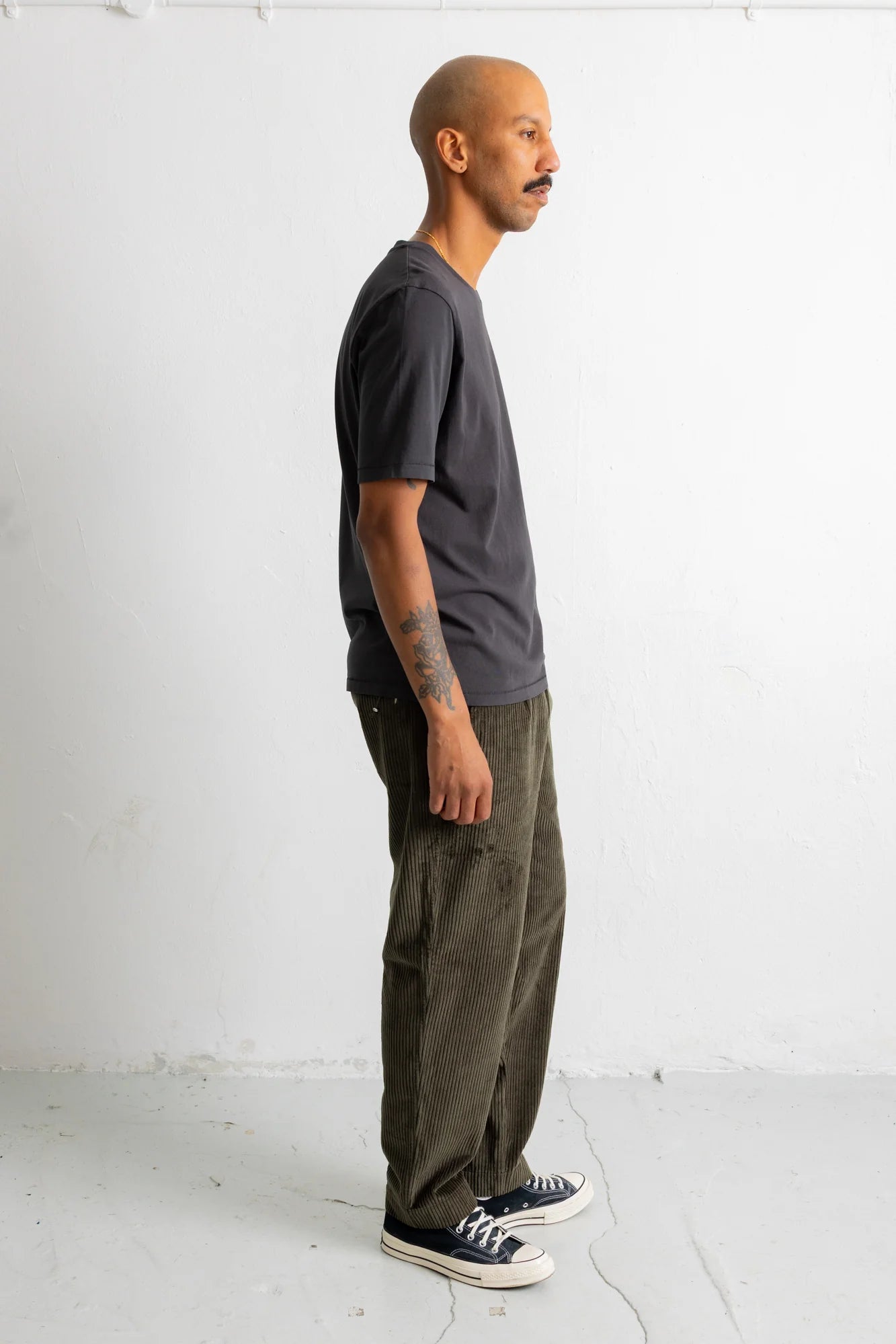 Signal Pant - Deep Sage Chunky Cord
