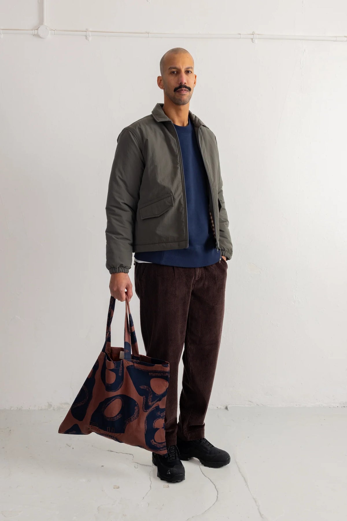 Wadded Bomber - Dark Olive