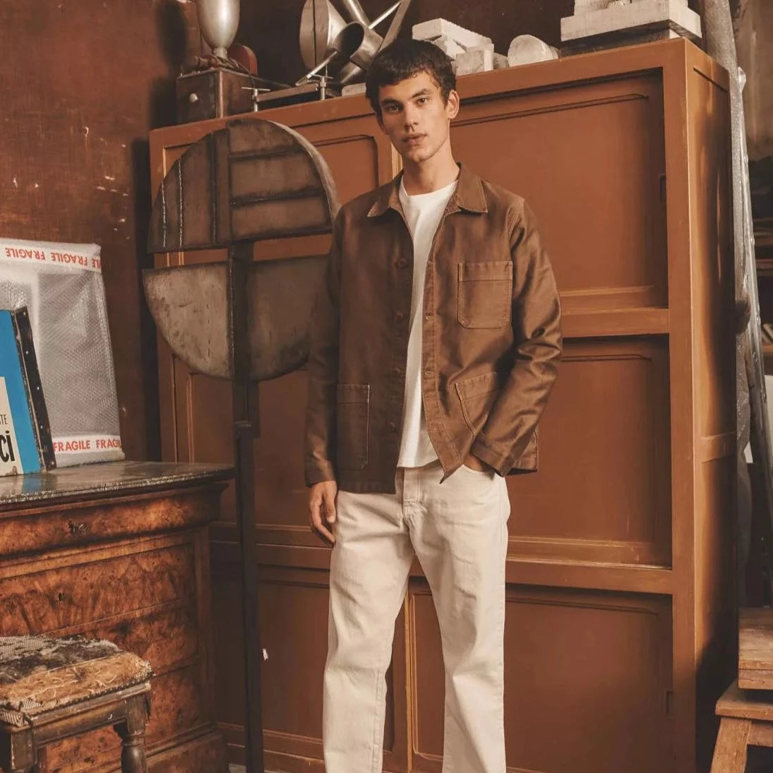 The Work Jacket - Brown