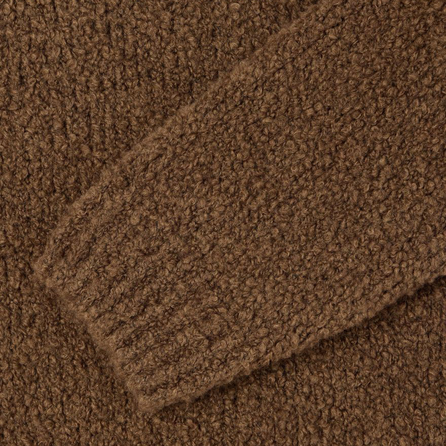 Dun Textured Sweater - Taupe