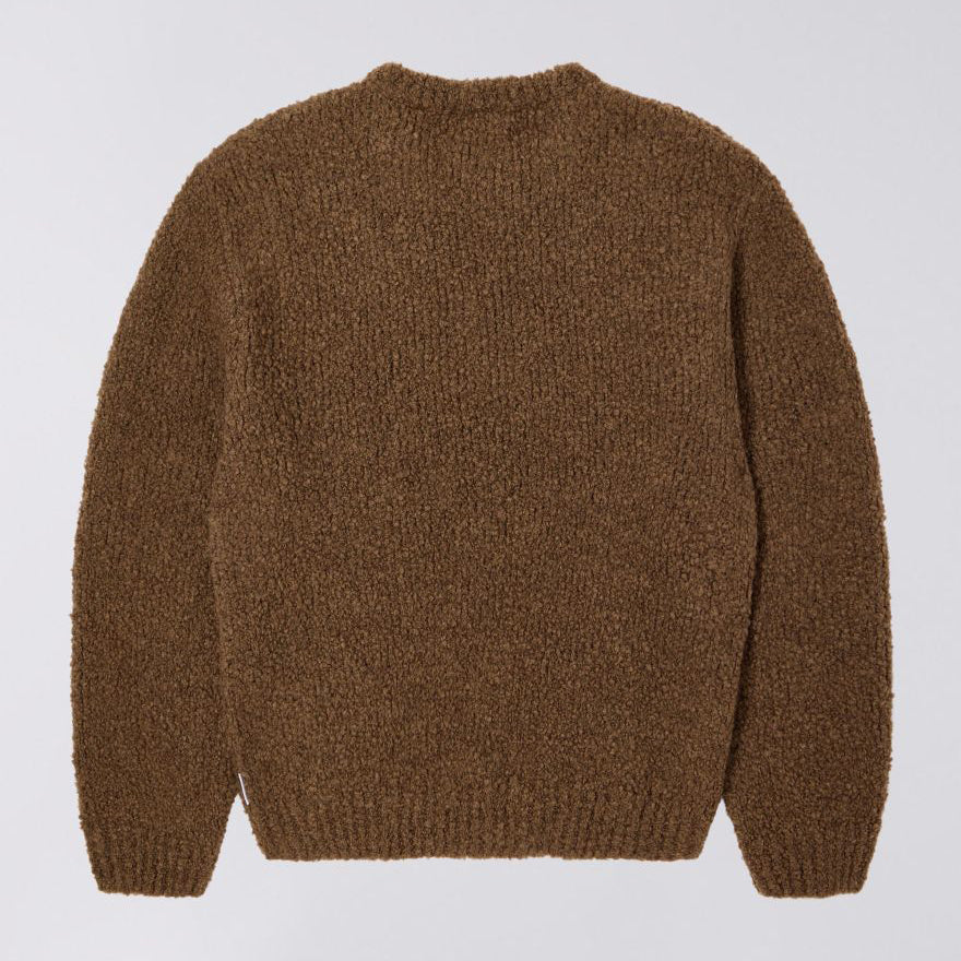 Dun Textured Sweater - Taupe