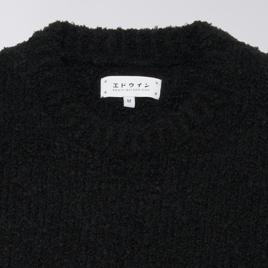 Dun Textured Sweater - Black
