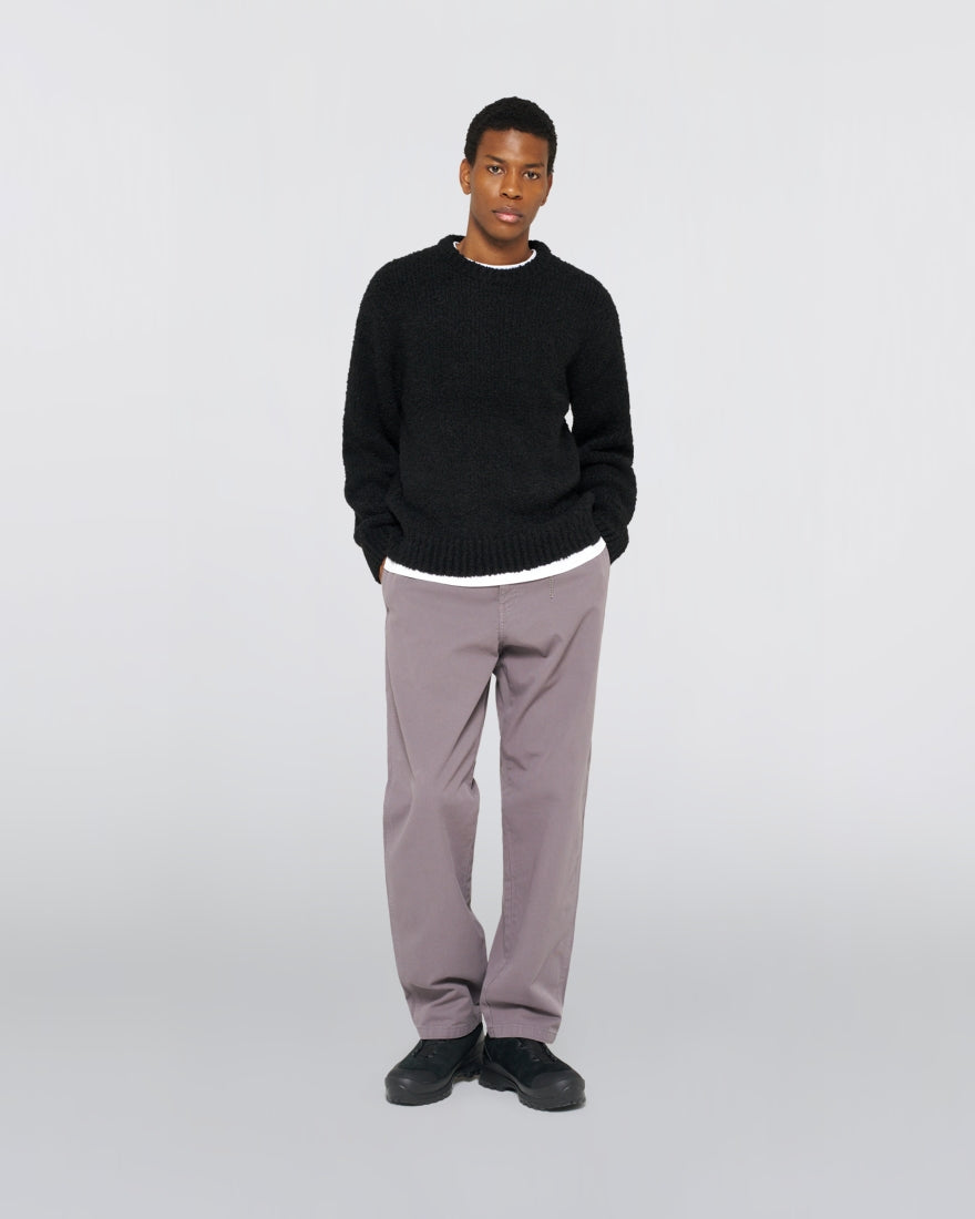 Dun Textured Sweater - Black
