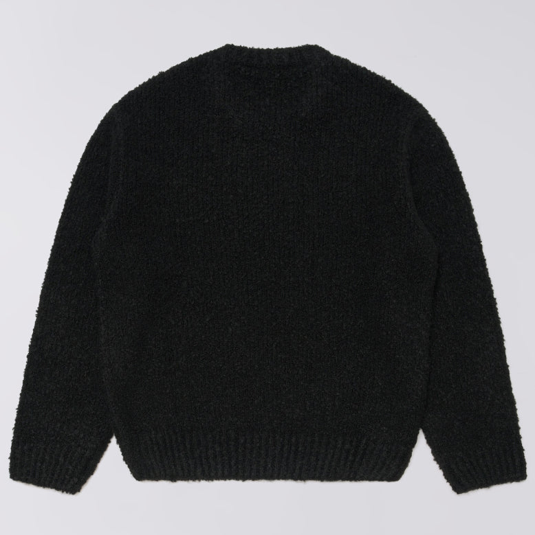 Dun Textured Sweater - Black