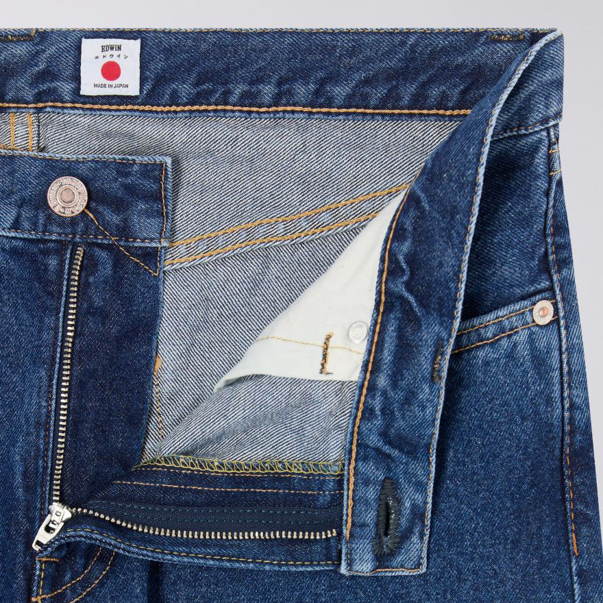 Regular Tapered 12.5oz Jeans - Blue Mid Used