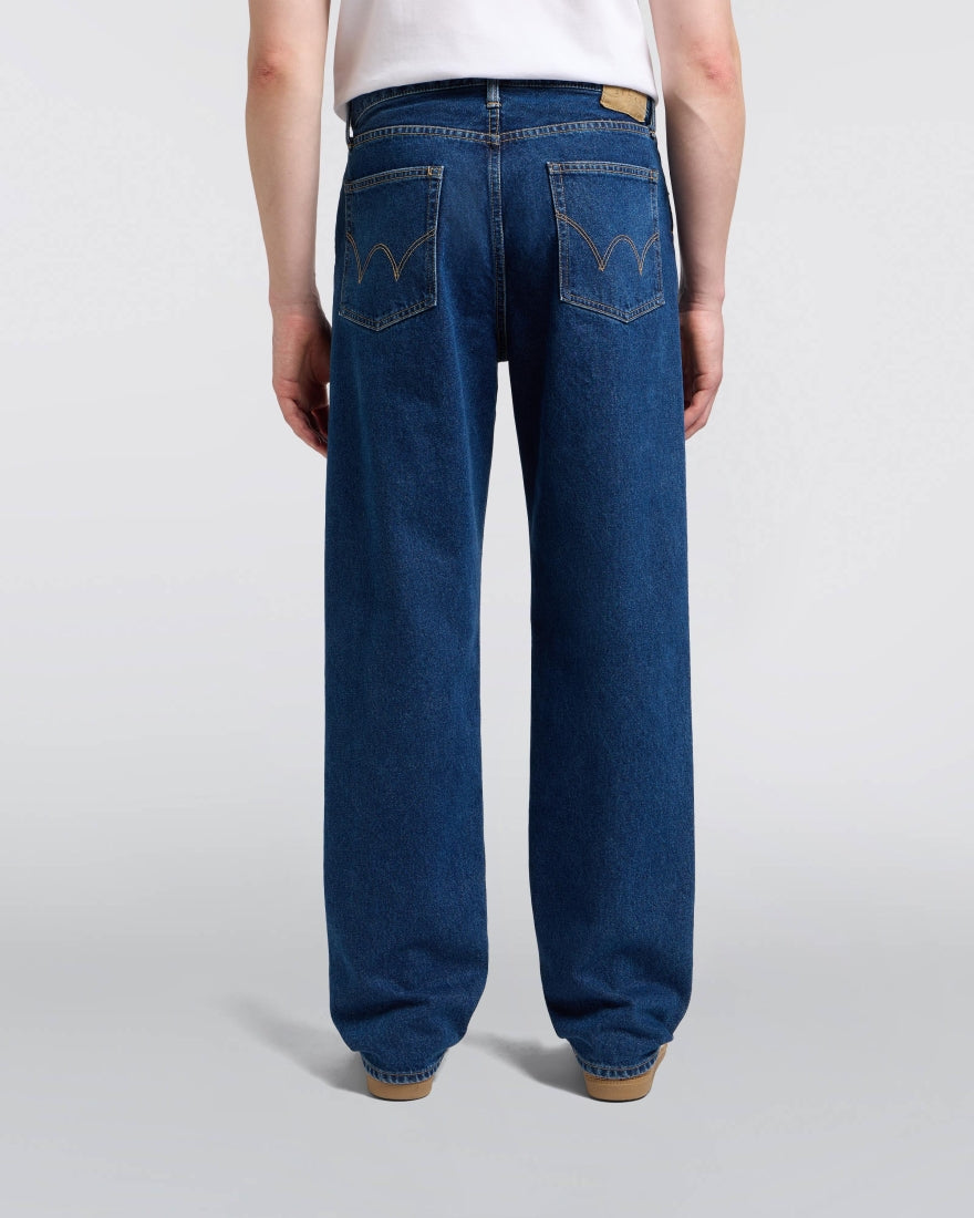 Loose Fit 12.5oz Jeans - Blue Dark Used