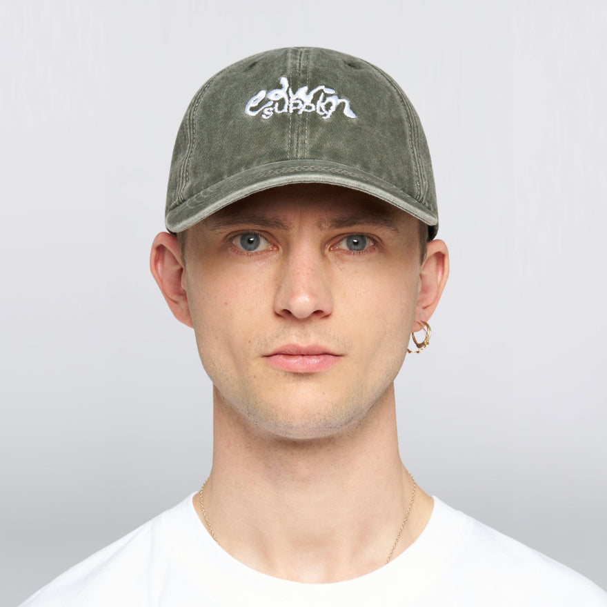 Soft Stone Washed 6 Panel Cap - Mediterranea