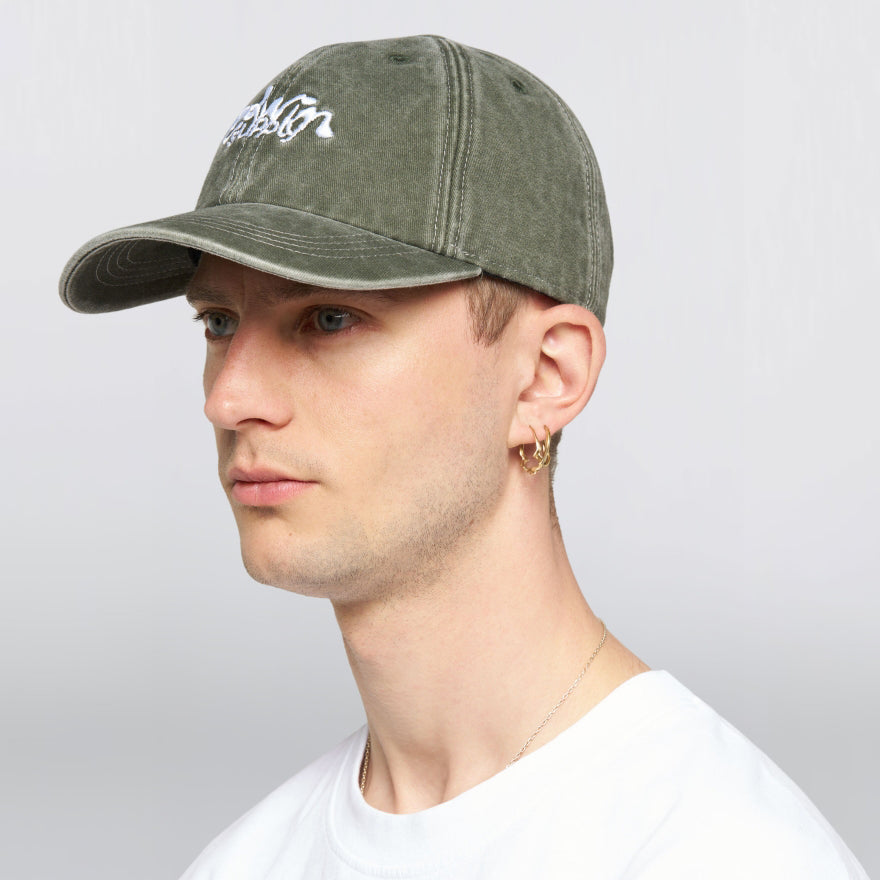 Soft Stone Washed 6 Panel Cap - Mediterranea