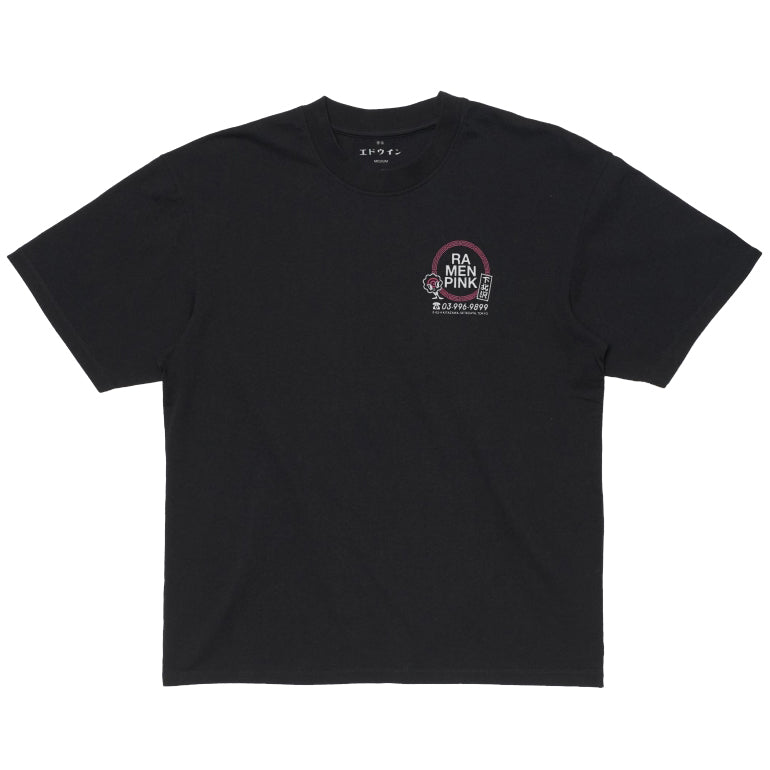 Ramen Pink T-Shirt - Black