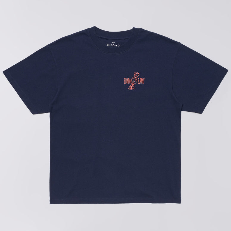 Sorry Tokyo T-Shirt - Maritime Blue