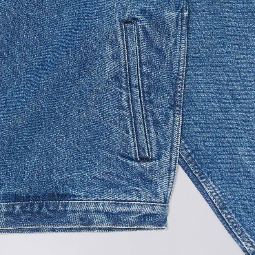 Freeland Jacket - Blue Mid Stone Wash