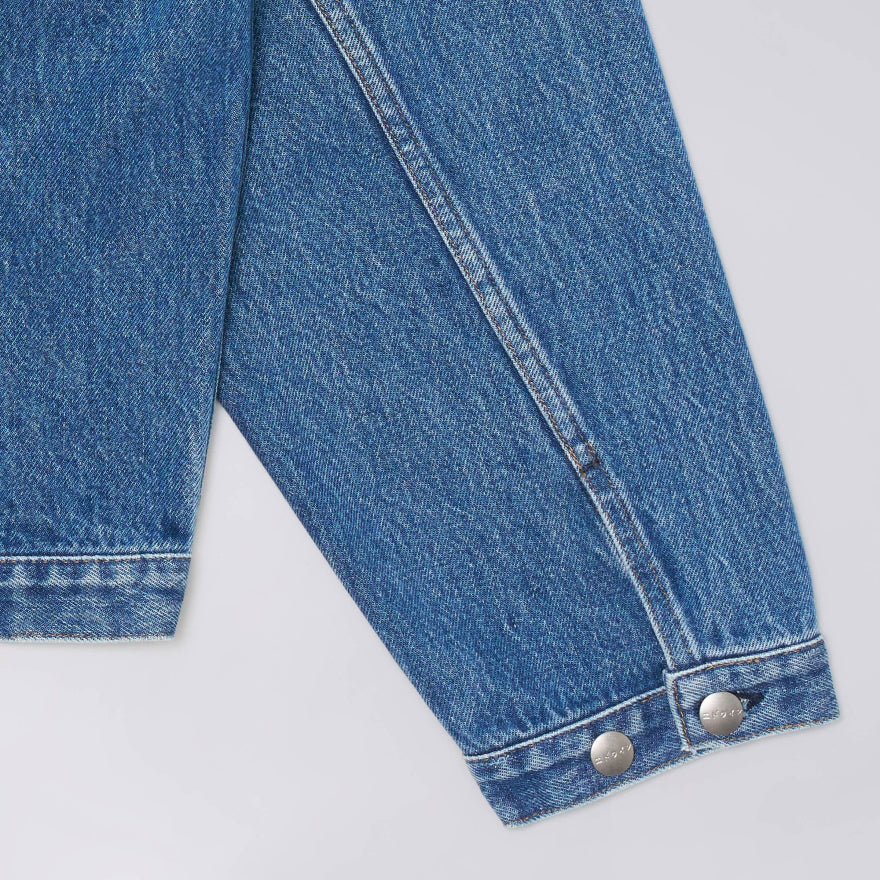 Freeland Jacket - Blue Mid Stone Wash