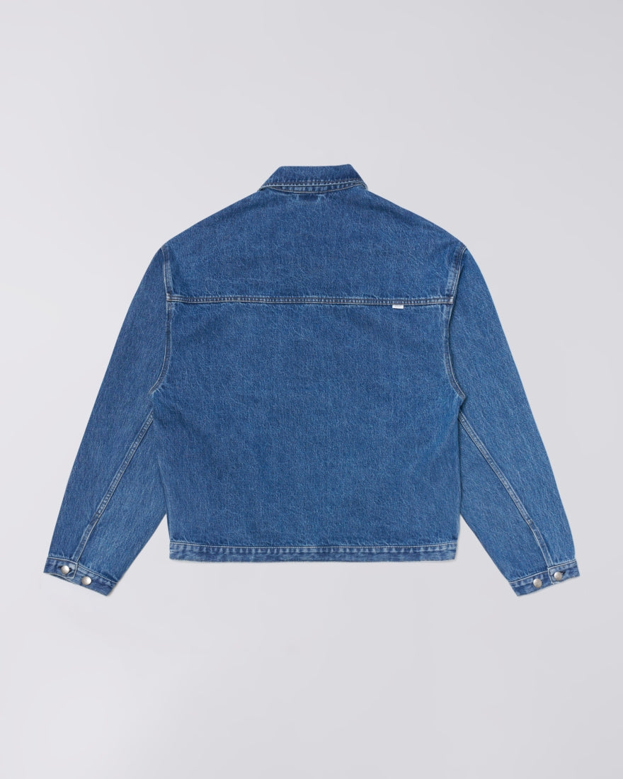 Freeland Jacket - Blue Mid Stone Wash