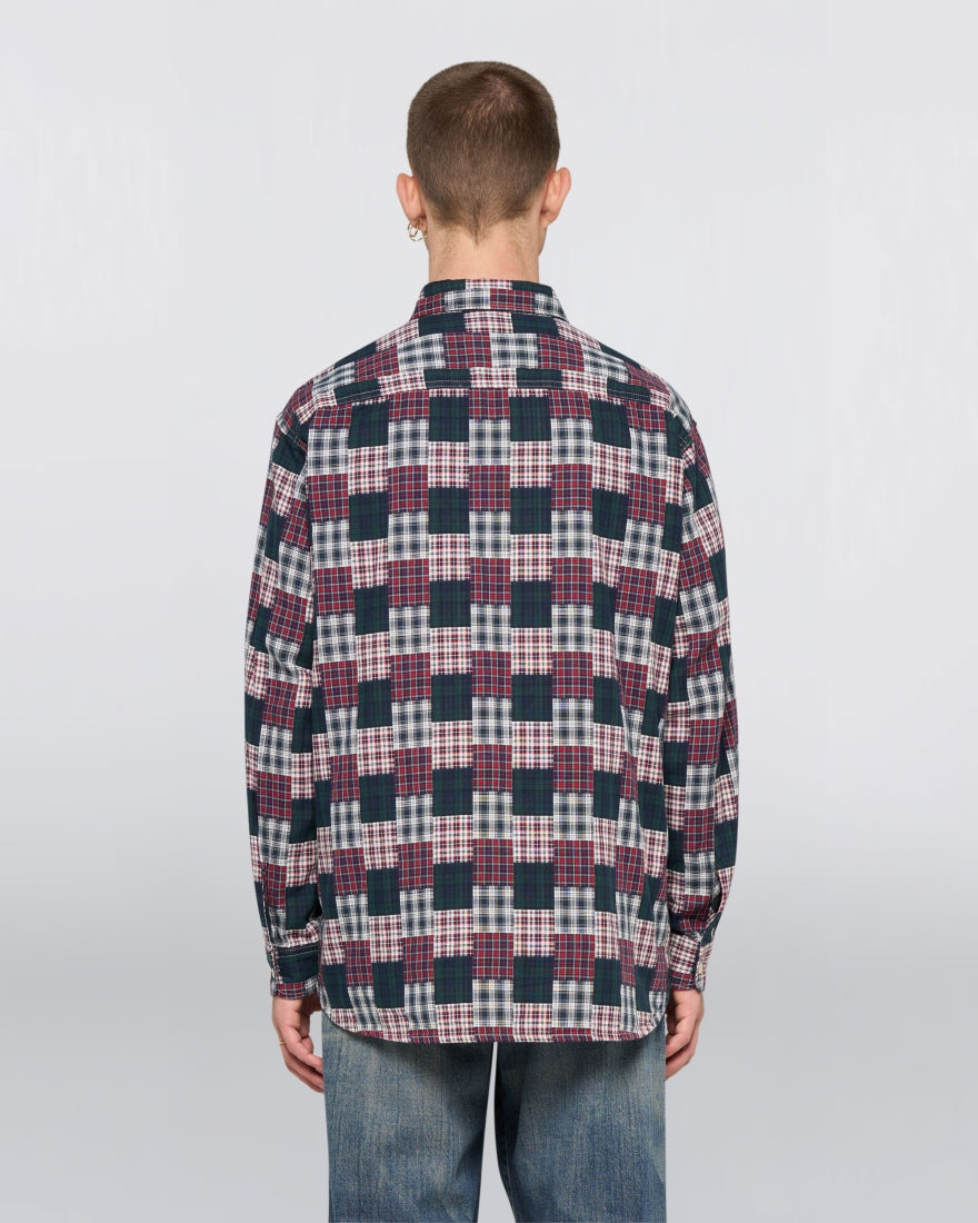 Work Shirt - Green/Red