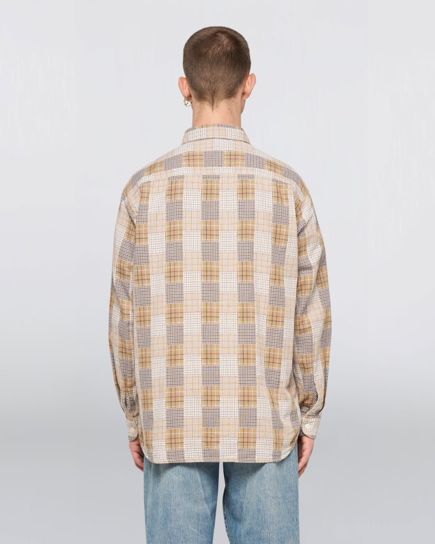 Work Shirt - Beige/Brown
