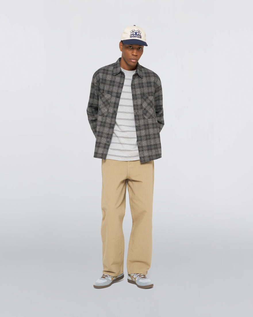 Ace Shirt - Black/Grey Flannel
