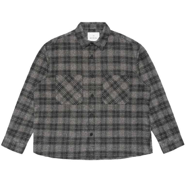 Ace Shirt - Black/Grey Flannel