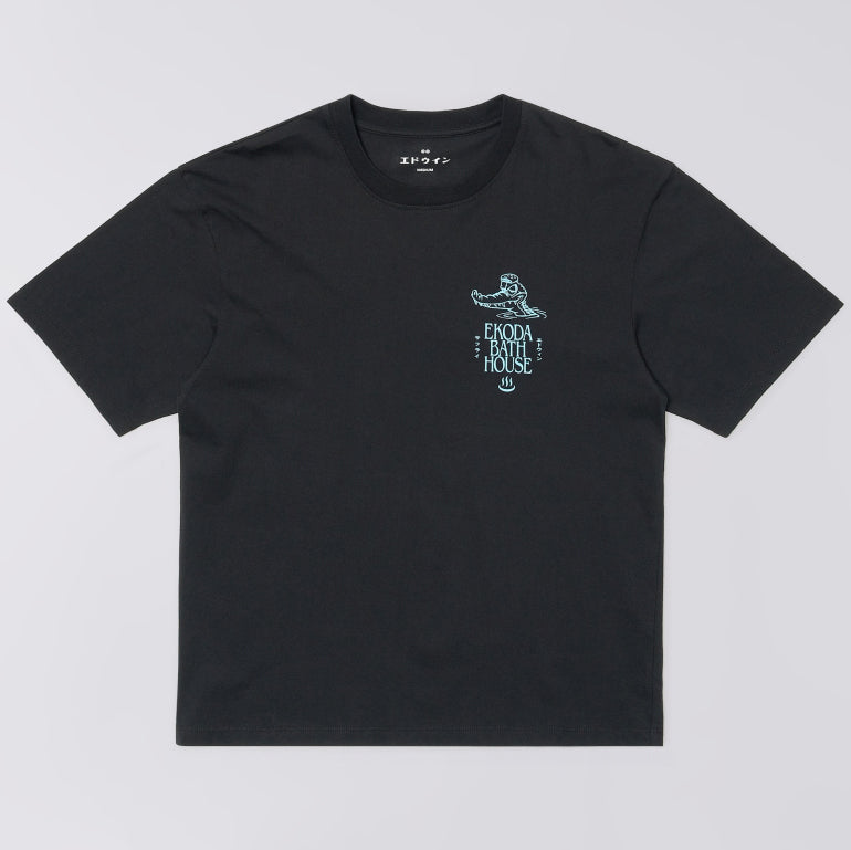Ekoda Bath House T-Shirt - Black