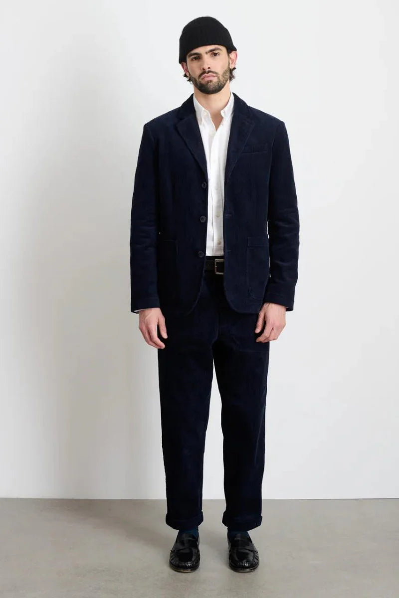 Mill Blazer - Deep Navy Cord