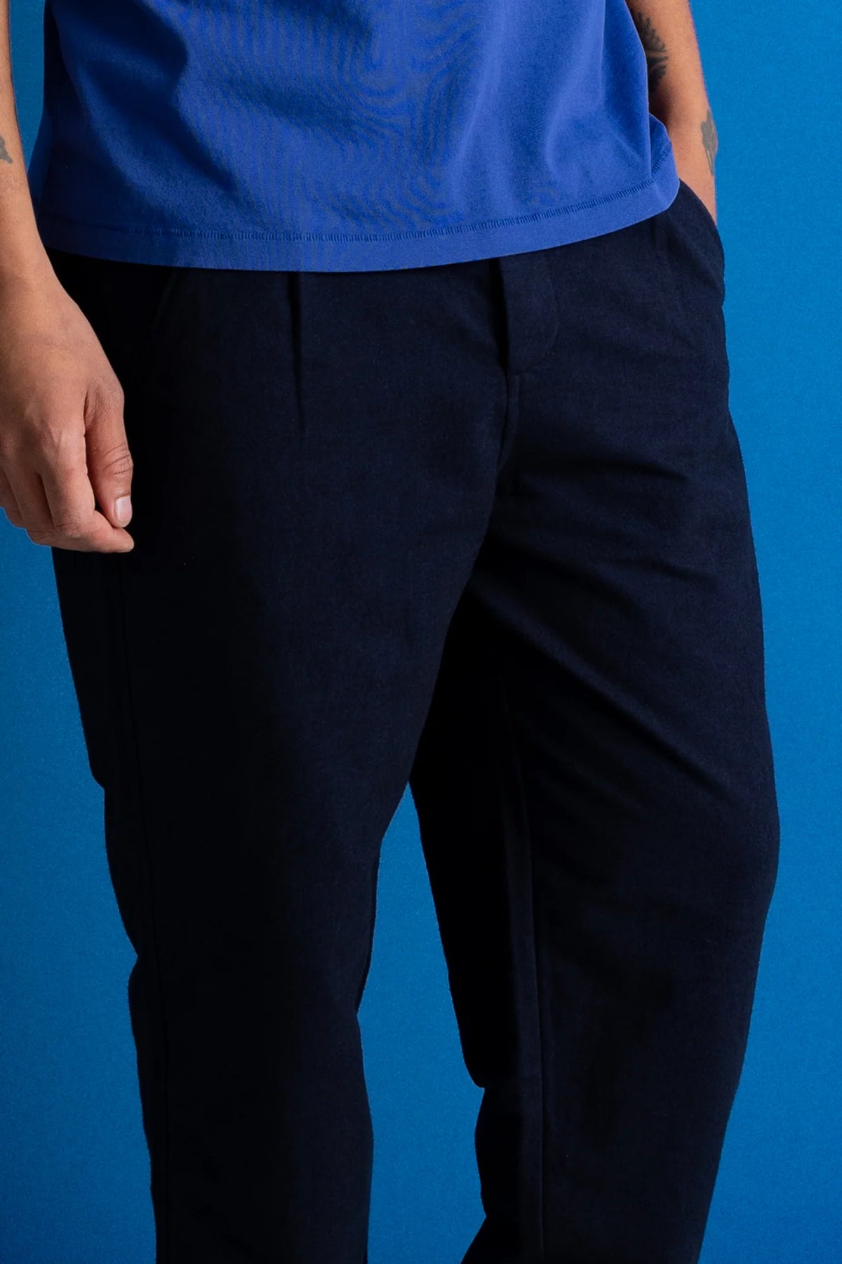Assembly Pant - Navy Lightweight Moleskin