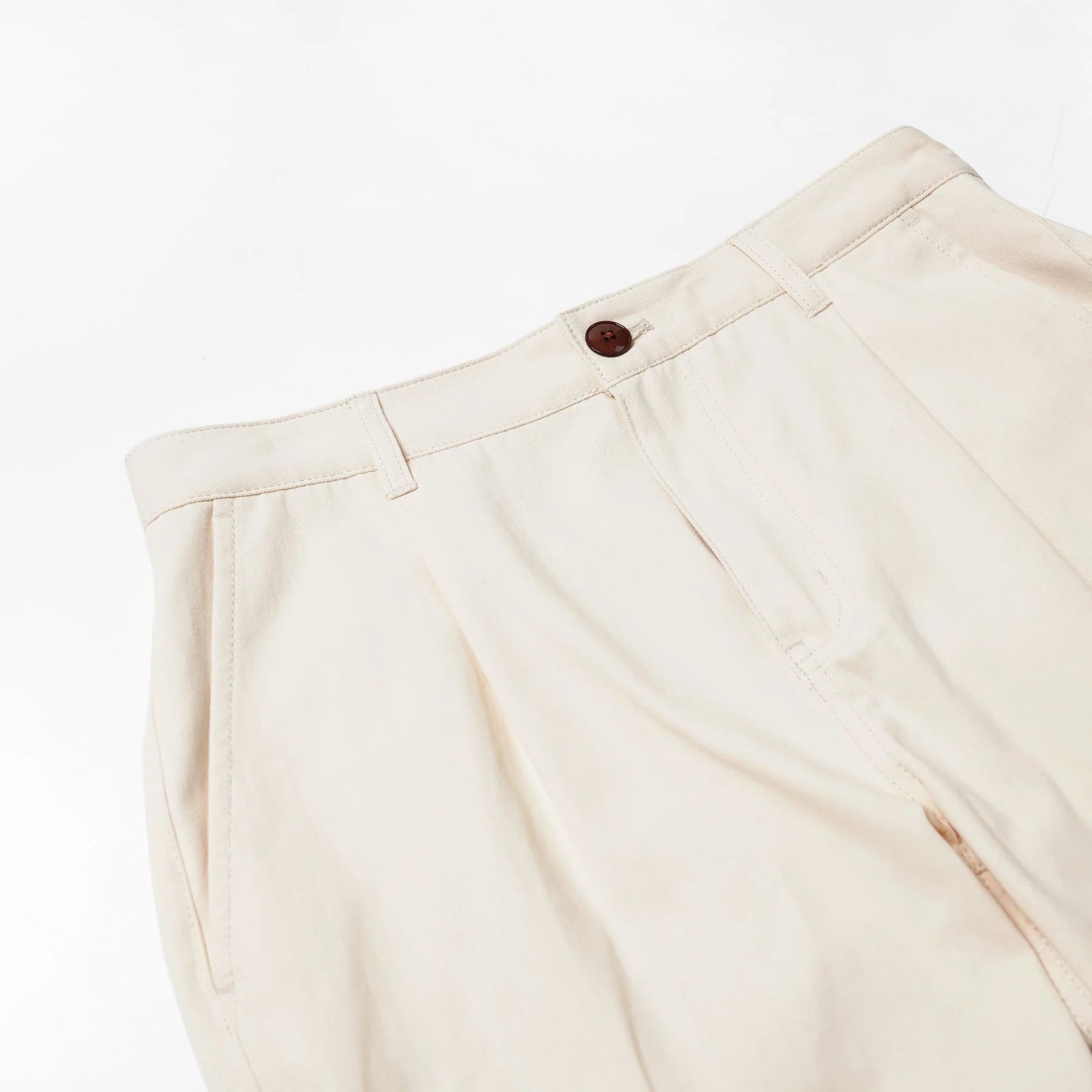 OG Haworth One Tuck Pants - Cream