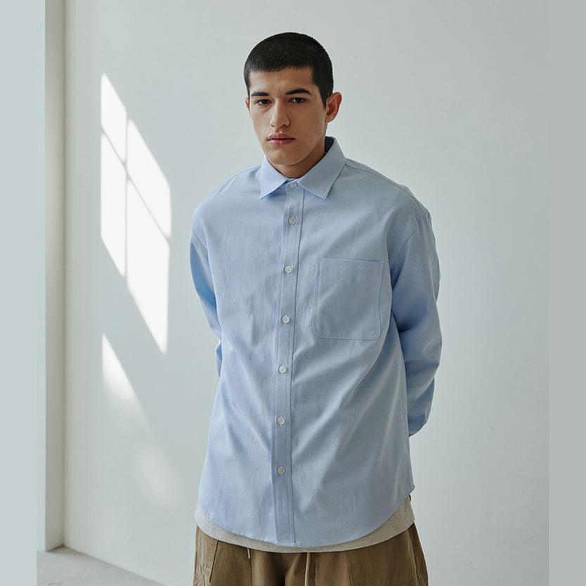 OG Oxford Oversized Shirt - Blue