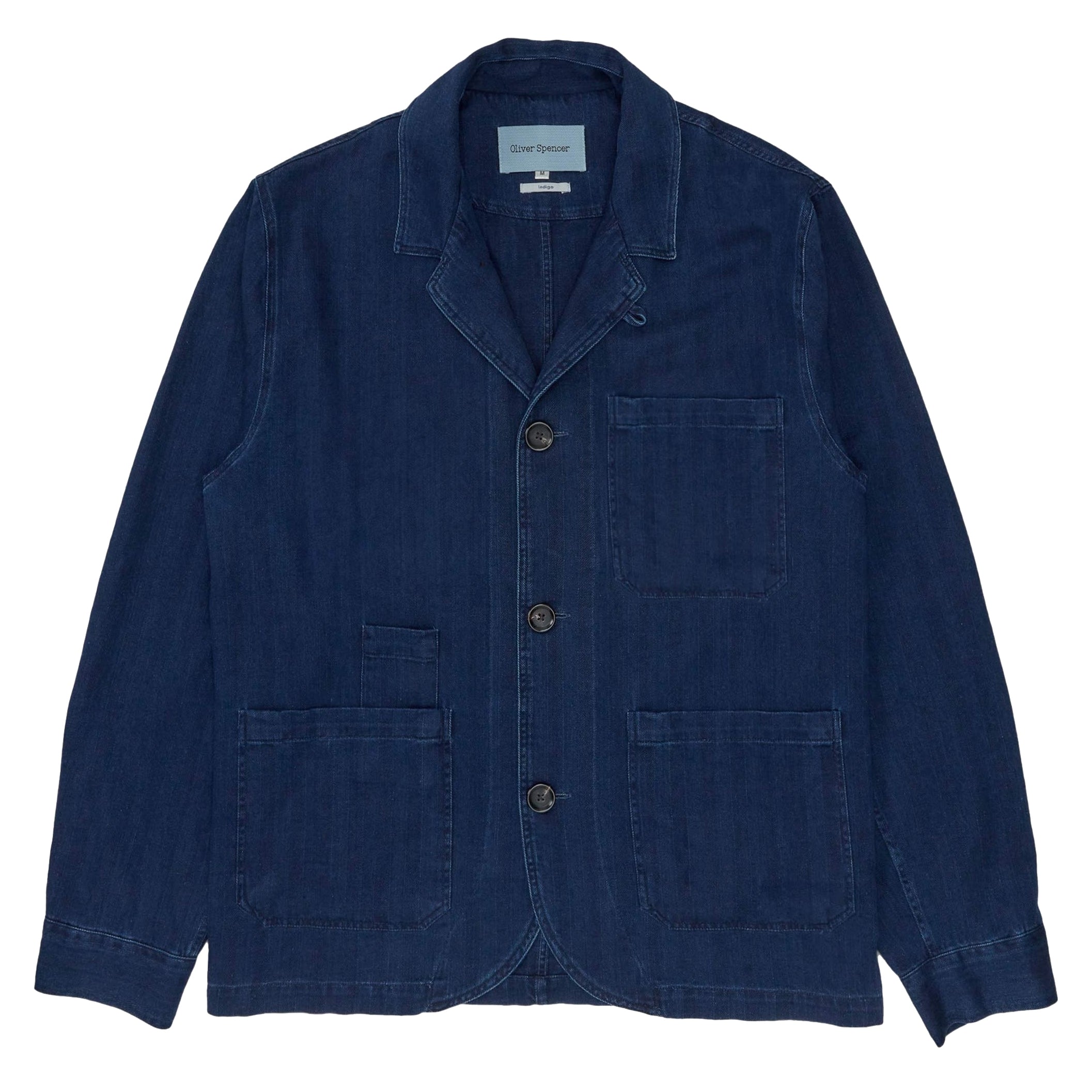 Bradwell Jacket - Indigo Blue Faye