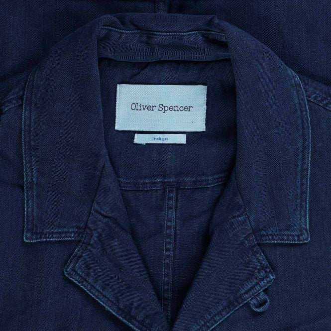 Bradwell Jacket - Indigo Blue Faye